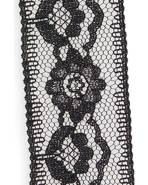 BP. Black Lace Bow Barrette