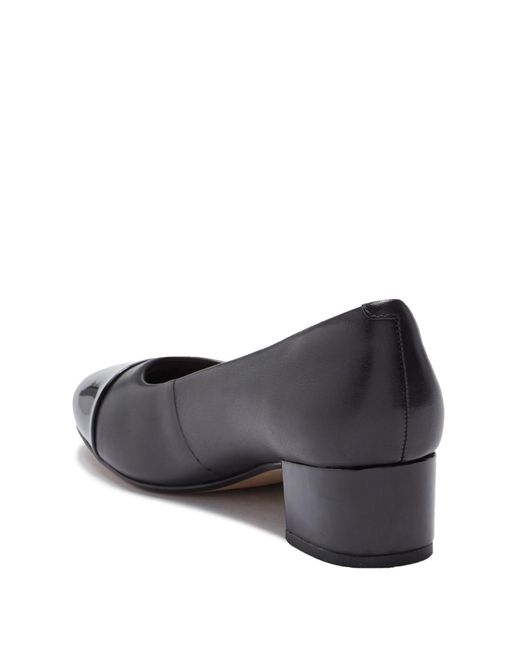 black leather pumps wide width