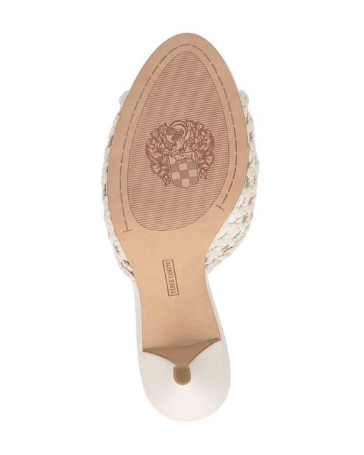 Vince Camuto White Prilany Mule Sandal
