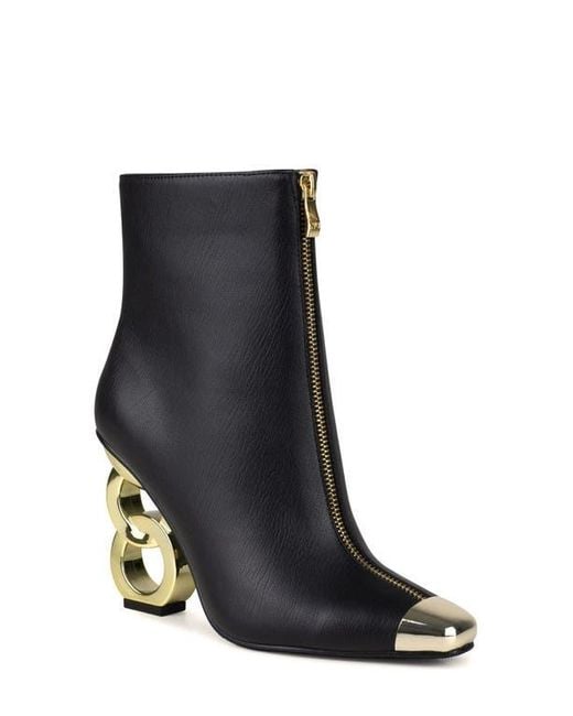 Ninety Union Black Lovely Zipper Boot