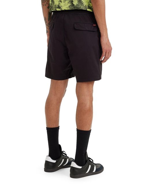 Levi's Black Trail Cargo Shorts for men