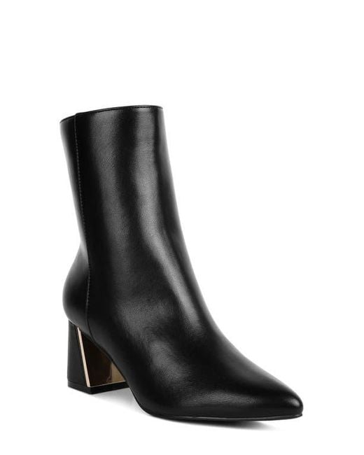 LONDON RAG Black Karia Bootie
