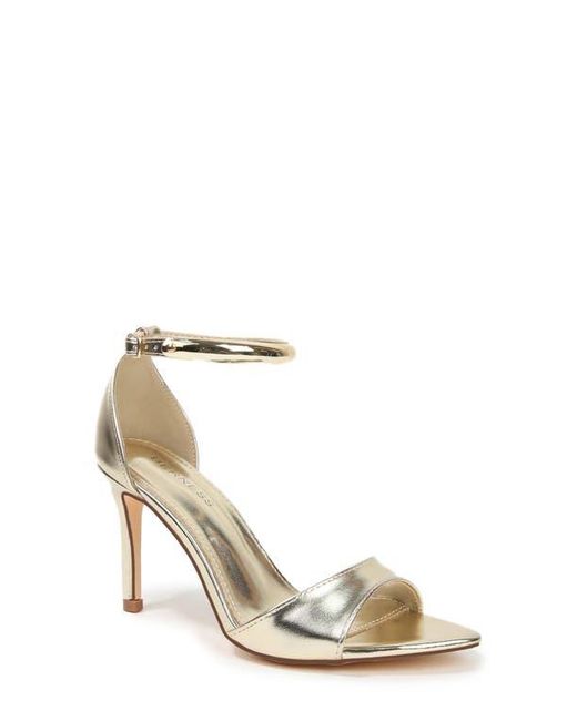 BERNESS Metallic Ankle Strap Sandal