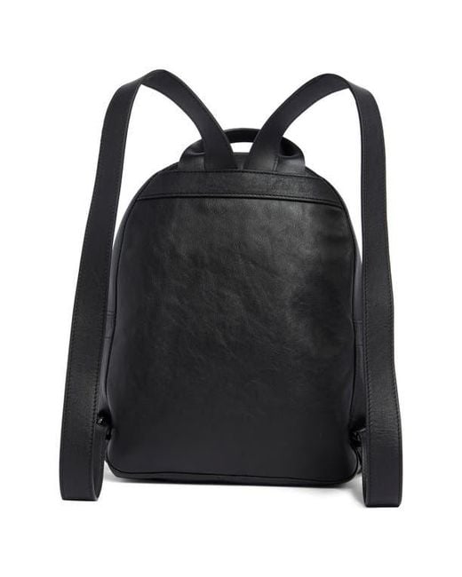 Longchamp Black Small 3D Leather Backpack