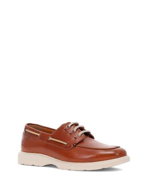 Frye Brown Connor Boat Shoe for men