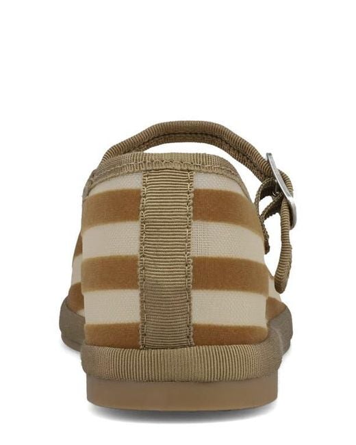 MIA Natural Morocco Mary Jane Flat