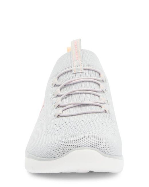 Skechers White Summits Knit Sneaker