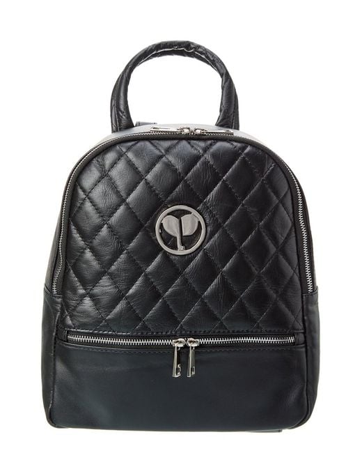 Persaman New York Quilted Leather Backpack in Black Lyst