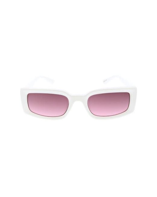 BCBGeneration Pink 54Mm Rectangular Sunglasses