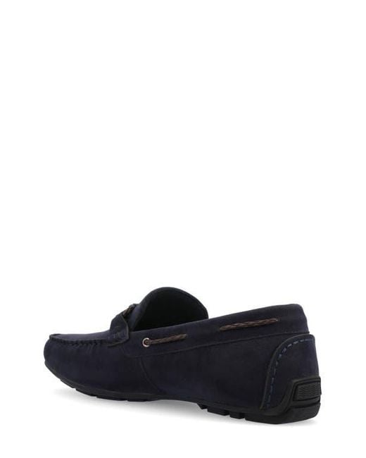 Vance Co. Blue Tyrell Driving Loafer for men