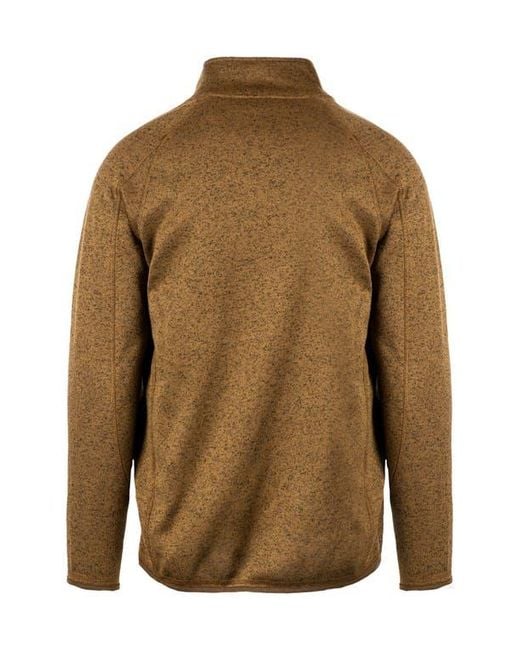 Burnside Brown Knit Sweater Jacket for men