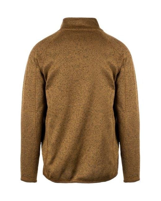 Burnside Brown Knit Sweater Jacket for men