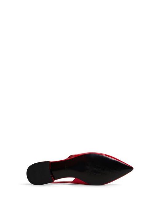 ALDO Red Kristell Pointed Toe Slingback Flat