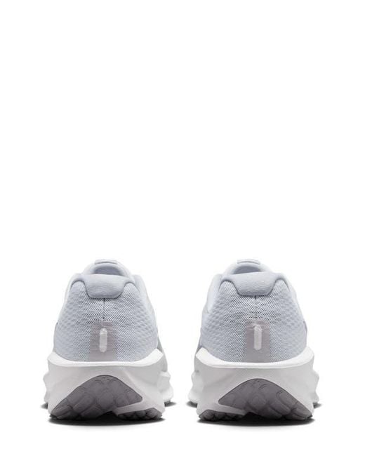 Nike White Downshifter 13 Running Shoe for men