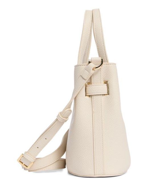 Tahari Natural Pebble Bucket Bag