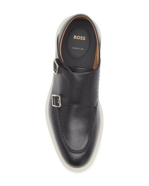 Boss Gray Randy Monk Sneaker for men