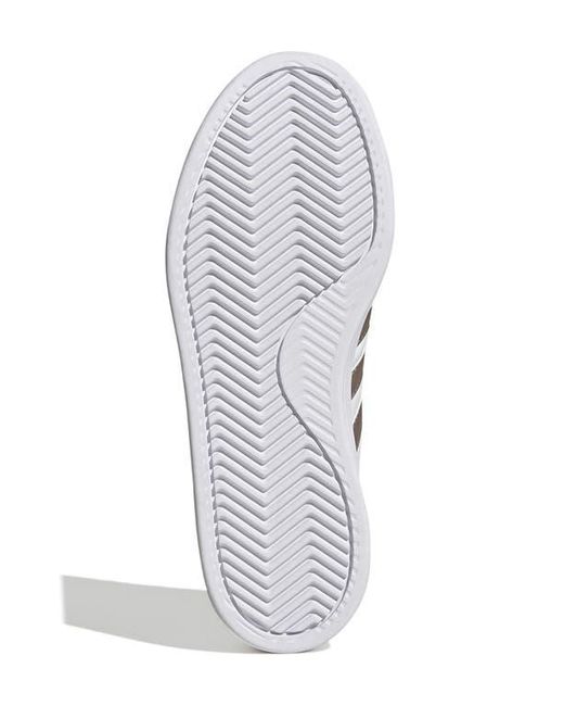 Adidas White Grand Court 2.0 Sneaker