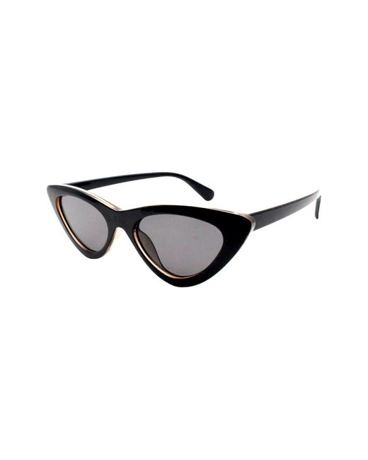 BCBGMAXAZRIA Black 54mm Extreme Cat Eye Sunglasses