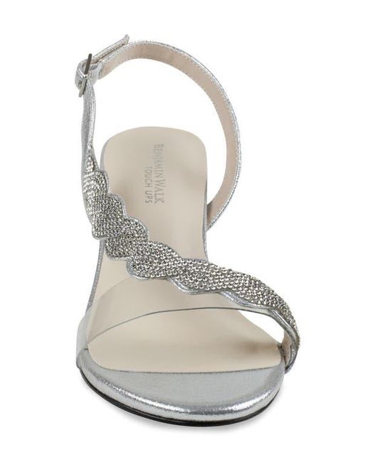 Touch Ups White Ruby Slingback Sandal