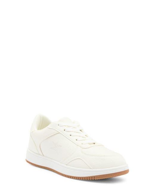 Danskin White Two-Toned Court Sneaker