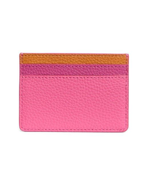 Marc Jacobs Pink Logo Card Case