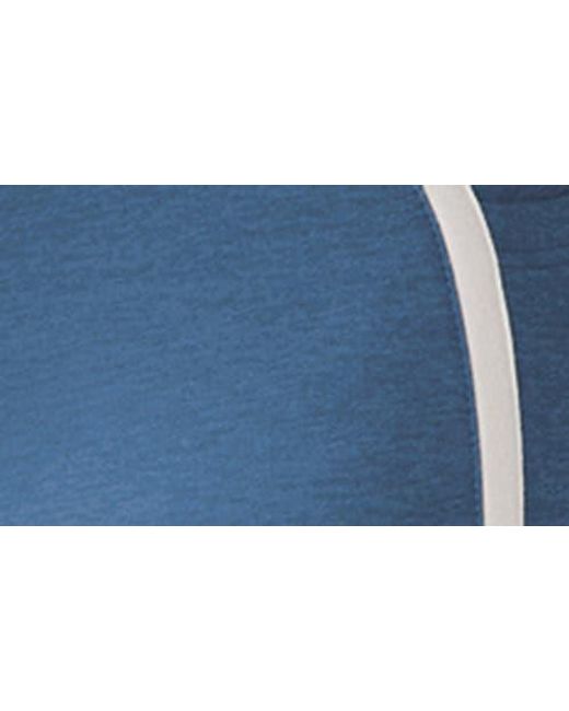 Beyond Yoga Blue Out Of Pocket Side Stripe High Waist Pocket Leggings