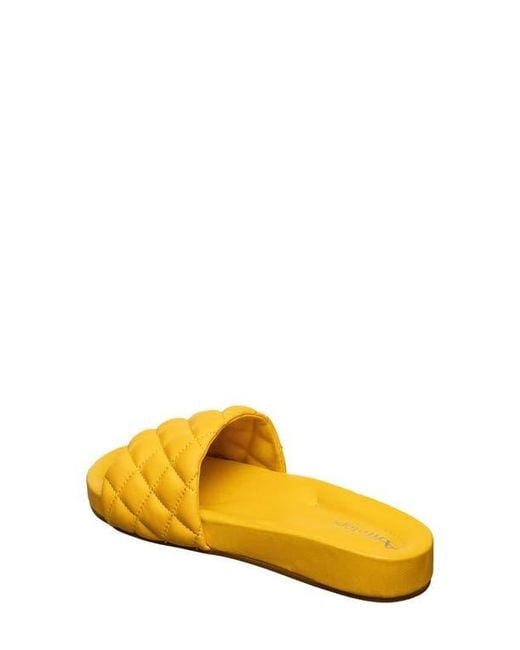 Antelope Yellow Bette Slide Sandal