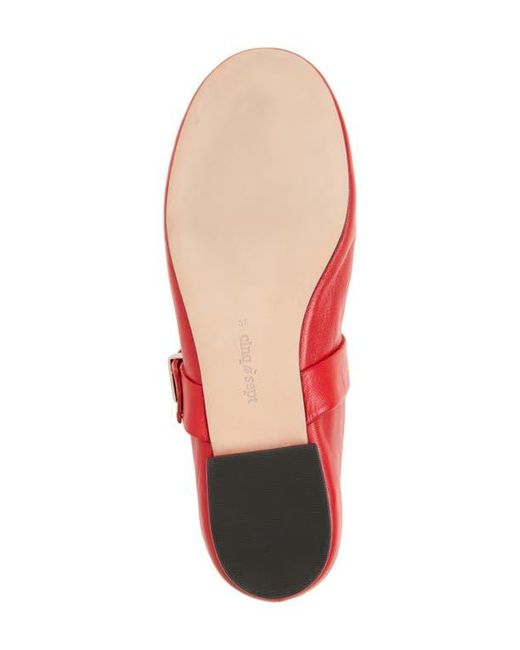 Cinq À Sept Red Sofia Mary Jane Flat