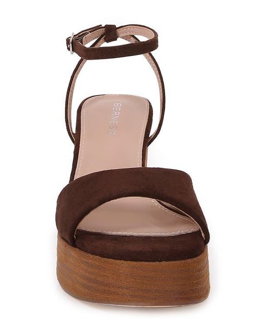 BERNESS Brown Giulietta Platform Sandal