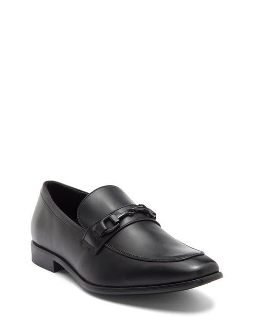 Gordon Rush Black Horsebit Loafer for men