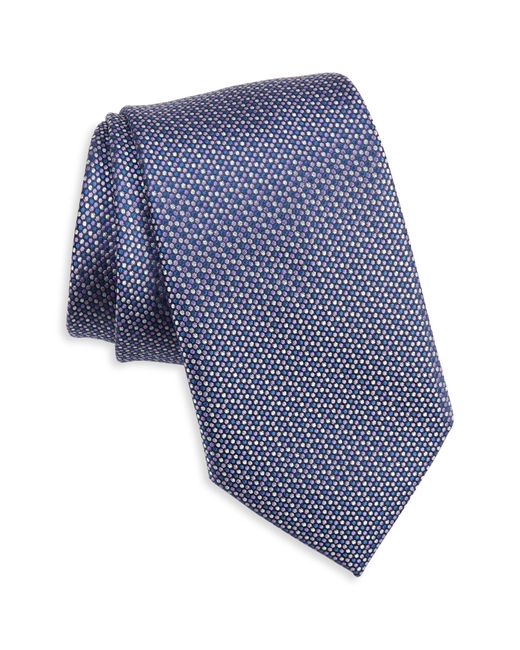 Tommy Hilfiger Blue Floral Dot Tie for men