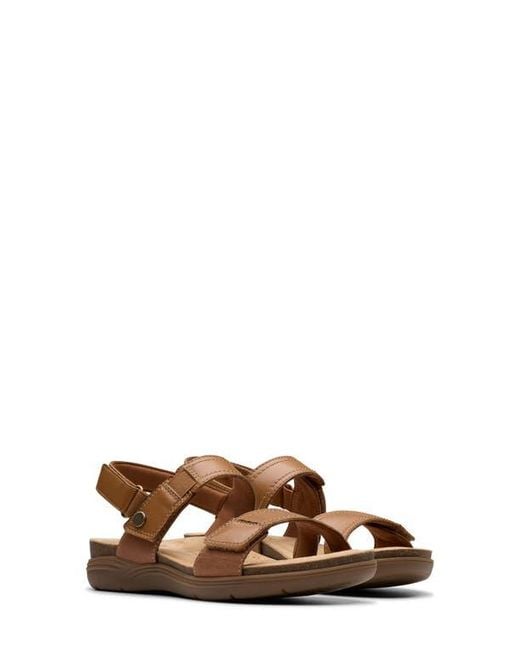 Clarks Brown Jaylan Ray Sandal