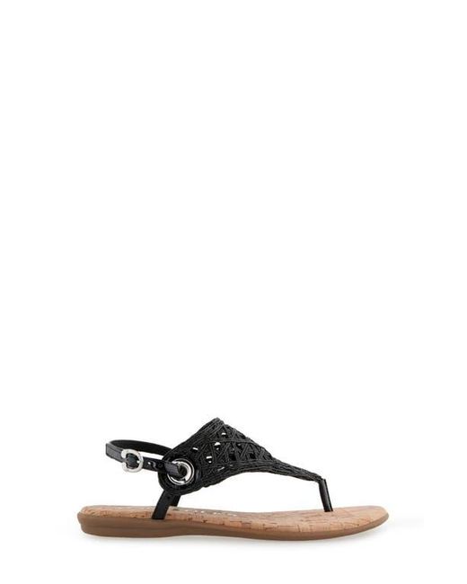 Aerosoles Black Conclusion Slingback Sandal