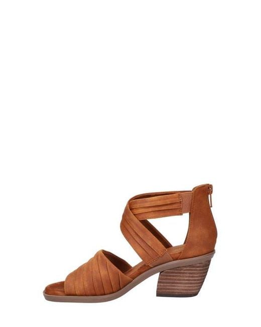 Bella Vita Brown Quinnell Ankle Strap Sandal