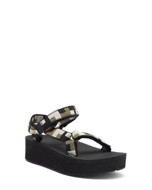 Teva Black Universal Platform Sandal