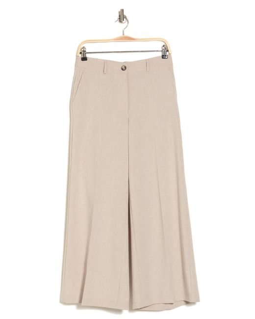 Adrianna Papell Crepe Draped-Front Wide-Leg Pants - Macy's
