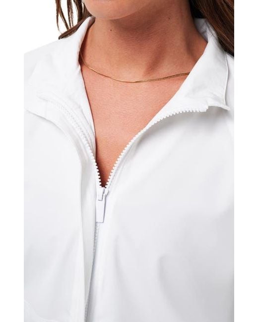 Travis Mathew Gray Shifting Sands Zip Jacket