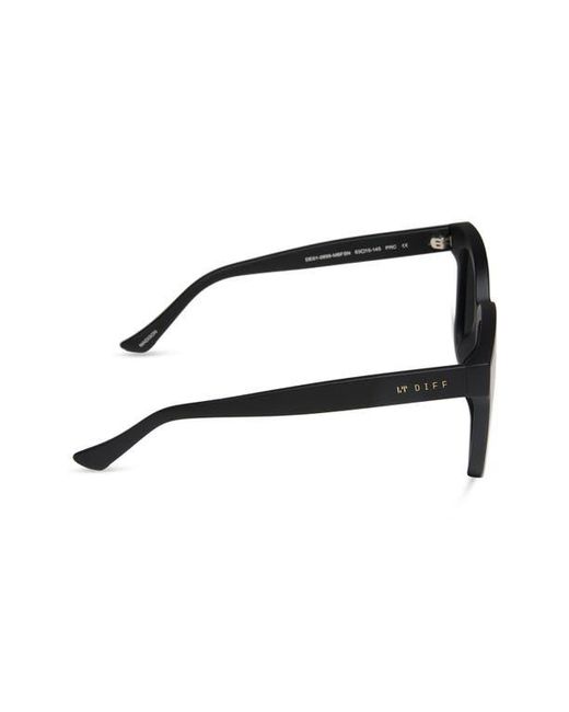 DIFF Blue Madison 63Mm Oversize Square Sunglasses