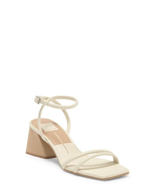 Dolce Vita Marcy Block Heel Sandal in Natural Lyst