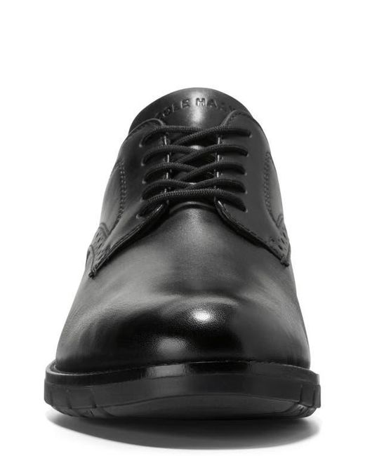 Cole Haan Black Flexgrand 360 Plain Toe Derby for men