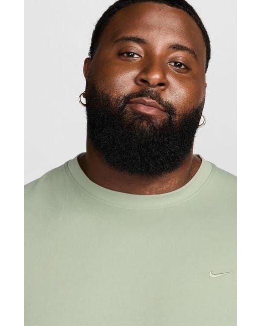 Nike Green Primary Training Dri-Fit Short Sleeve T-Shirt for men