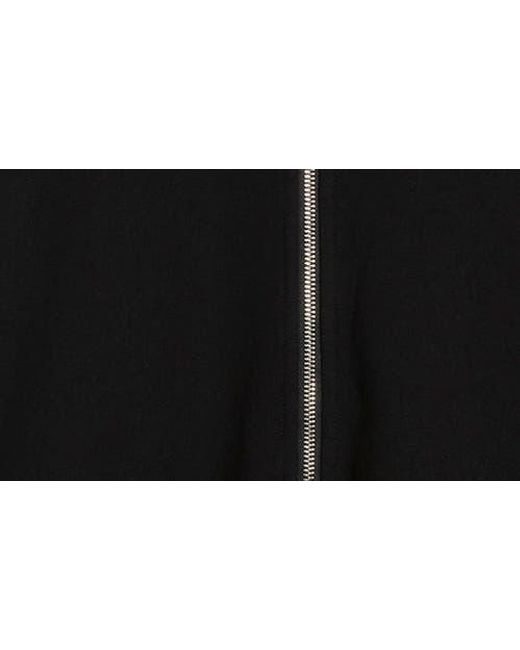 Reigning Champ Black Standard Midweight Terry Half Zip Pullover for men