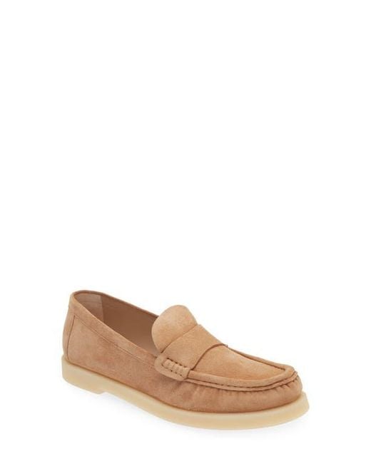 Stuart Weitzman Natural Blake Loafer