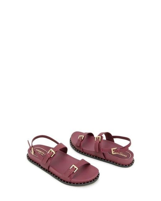 Kenneth Cole Multicolor Drinity Flat Slingback Sandal