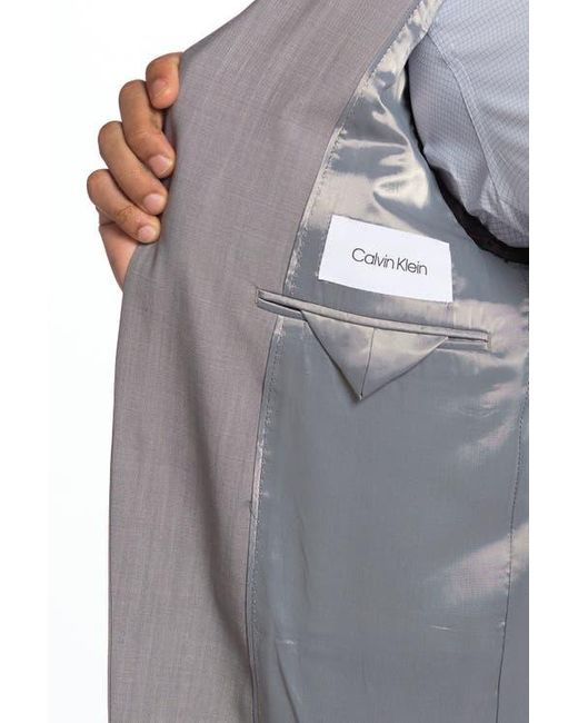 Rapid Slim Fit Notch Lapel Beige Blazer
