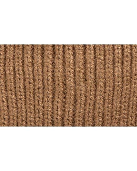 Nordstrom Rack Brown Rib Beanie for men