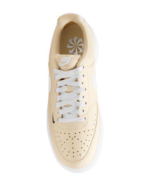 Nike White Court Vision Low Sneaker