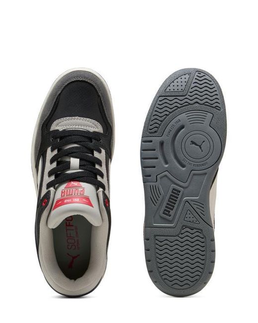 PUMA Black Rebound Retro Sd Sneaker for men