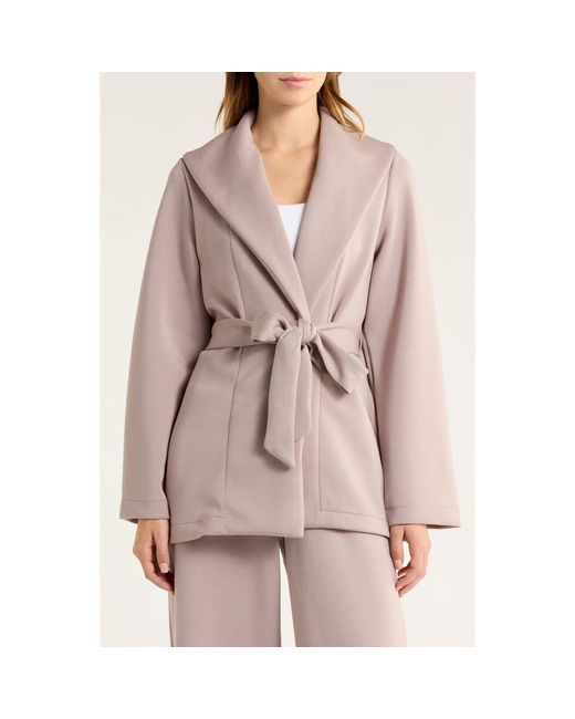 Spanx Brown Airessentials Luxe Wrap Cardigan