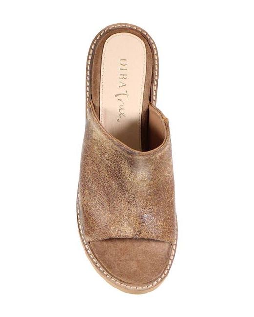 Diba True Brown Cloud Fall Wedge Sandal